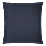 Taie d'oreiller 63 x 63 cm Coton bleu fonce